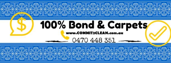 100 % Bond & Carpet Cleaning - Commit2Clean